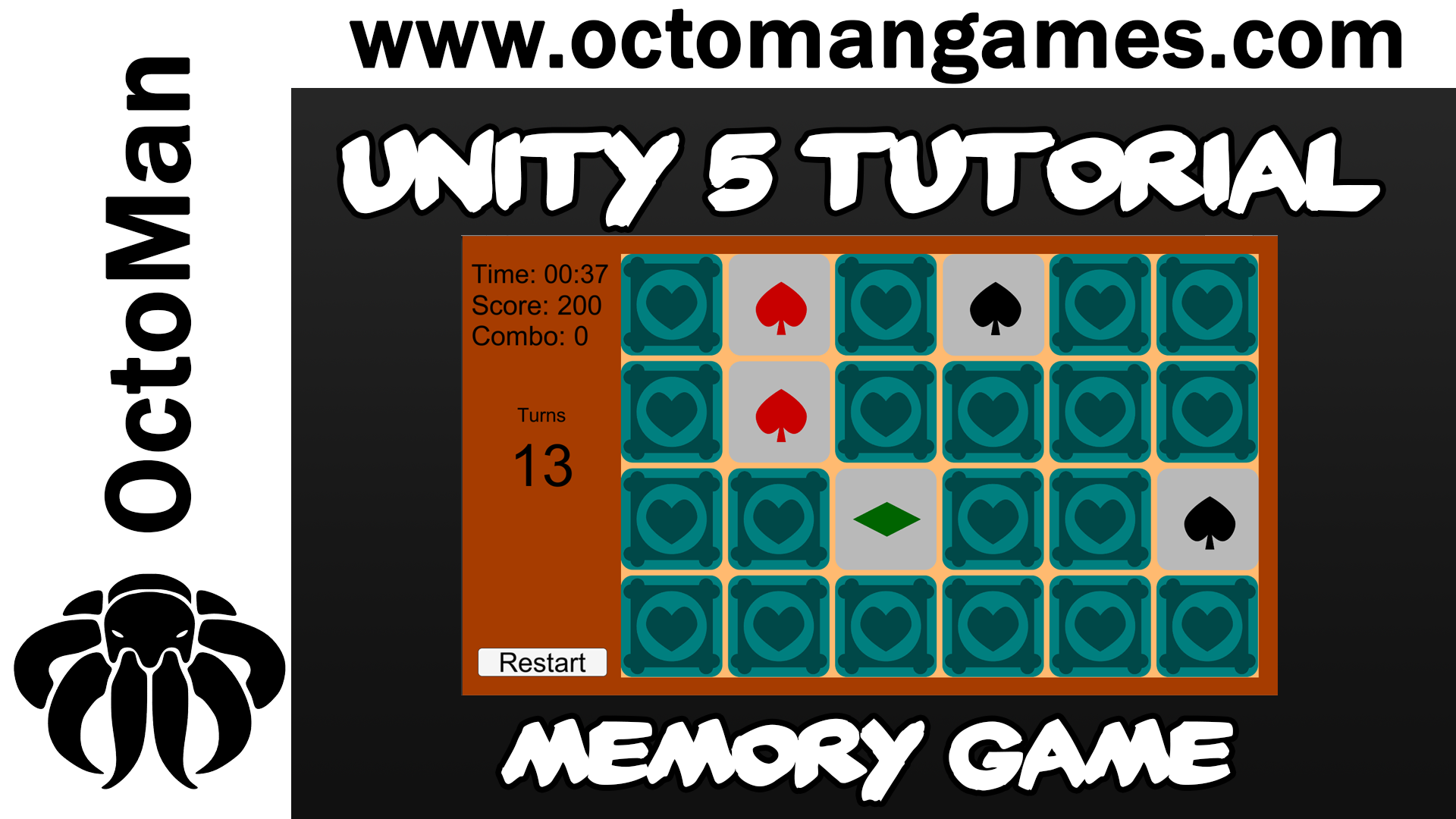 Unity Game Tutorial: Memory 2D